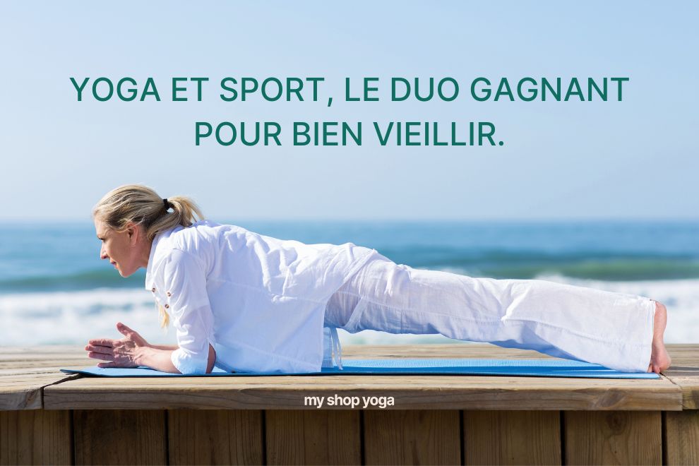 Yoga et Sport, le duo gagnant pour bien vieillir.