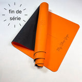 Aran - Tapis de Yoga PU Caoutchouc Naturel - Orange - My Shop Yoga
