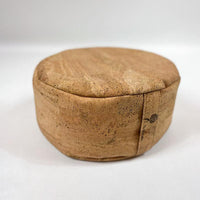 Coze - Coussin Rond Méditation - Liège - vue de face avec anse portage- my shop yoga