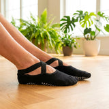 Panki - Chaussons Anti Glisse-noir- My Shop Yoga