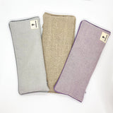 Sama - masque-relaxant-yeux - textiles-naturels - gris-chanvre-lavande - My-Shop-Yoga
