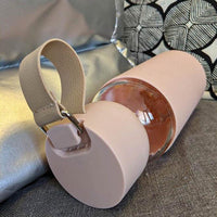 Balki – Gourde Réutilisable Verre et Silicone avec bouchon à visser - 400ml - My Shop Yoga