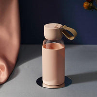 Balki – Gourde Réutilisable Verre et Silicone avec bouchon à visser - 400ml - My Shop Yoga