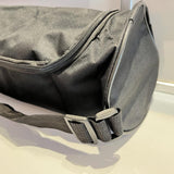 Goam – Sac de Yoga en Toile Noire - vue boucle et bandoulière - My Shop Yoga