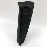 Goam – Sac de Yoga en Toile Noire - vue entière et en vertical - My Shop Yoga