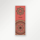 Hubli - Sur Tapis Yoga de Voyage - modèle lotus rouge - my shop yoga
