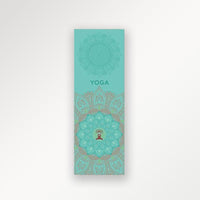 Hubli - Sur Tapis Yoga de Voyage - modèle lotus bleu 2 - my shop yoga