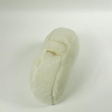 Moun - Coussin demi lune de Méditation - Laine vierge - vue anse portage - My Shop Yoga
