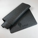 Naan - Tapis de Yoga - PU Caoutchouc Naturel - Sac Transport - Gris Ardoise- My Shop Yoga