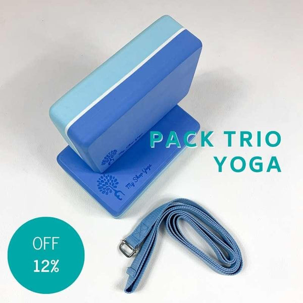 Pack Trio Yoga - Offre promo 12% réduction par rapport au prix individuel- My Shop Yoga