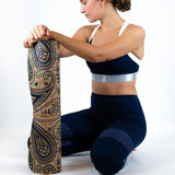 Talica Indian Blu -Tapis Yoga Liège et Latex - My Shop Yoga